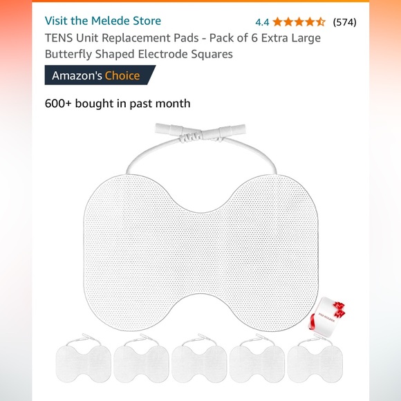 EUC- ems muscle stimulator, extra pads, and gel - Picture 5 of 8